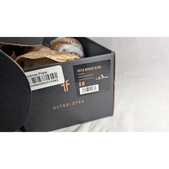 Frye Womens Ruth Woven Multicolor Slides Sandals Sz 8M Minimalist Chic Elegant - Picture 6 of 7